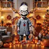 Halloween Pesadilla Antes de Navidad Figura Colgante de Calabaza Decoración de Escena Decoración de Atmósfera de Halloween Colgante Pequeño