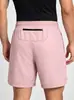 Shorts Masculino Transfronteiriço Tecido Secagem Rápida Cor Sólida Corrida Fitness Esportes Casual Estilo Americano Calça de Cinco Pontos Comércio Exterior Europeu e Americano