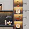 Novo Estilo Chinês Entrada de Casa Conjunto Combinado Decoração Luz Luxo Gabinete de TV Escritório Sala de Estar Decoração de Gabinete de Vinho