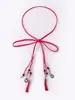 Cadena de cintura de perlas de verano combinada con una falda, Cuerda de cintura tejida estilo bohemio, Atadura de cuerda de cuero para mujer, Cinturón pequeño de cuero versátil