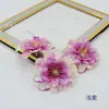 Flor de Peônia Pequena Phoenix Grampo de Cabelo Flor de Peônia Artificial Acessórios de Cabelo Pingente Festivo Estilo Étnico Acessórios para Arranjo de Flores Decorativo