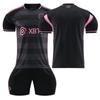 Conjunto de camiseta de visitante de Miami n.° 10 Messi de la Major League Soccer, uniforme de equipo para niños, talla 23-24