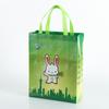 Bolsa de Regalo Publicitaria Portátil de Tela No Tejida Laminada con Película de Color Personalizado Bolsa para Empaque de Alimentos y Vino