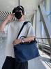 Bolsa de Viagem Casual com Letras para Viagens de Curta Distância Negócios Bolsa de Ombro Fitness Moda Unissex Grande Capacidade com Logo Personalizado
