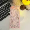 Adhesivos de Espuma Estereoscópicos Lindos Animalitos Squishy Nariz Pequeña para Niños Pegatinas de Decoración DIY para Funda de Teléfono de Panda
