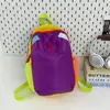 Mochila Dopamine Color Block para Viajes Senderismo Montañismo Ocio al Aire Libre Ligera Bolsa para la Escuela Viaje de Estudios