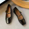 Zapatos Mary Jane Otoño Punta Cuadrada Modernos Versátiles con Faldas Cómodos Franceses Exquisitos Zapatos de Salón Pequeños para Mujer 2026 Nuevo Estilo