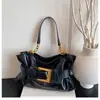 Bolsas de Mujer Transfronterizas 2026 Nueva Moda Coreana Bolso Nube Plegado Gran Capacidad Bolso de Hombro Cruzado para Axila Moderno