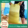 Bolsas de Palha Plástica Amarela Lisa Espessadas Sacos para Atacado Entrega Expressa Padrão de Couro de Cobra Sacos de Embalagem para Logística Vendas Diretas de Fábrica