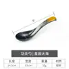 Vajilla de melamina imitación porcelana estilo japonés y coreano restaurante de barbacoa juego de cuencos y platos de plástico tazón pequeño tazón de arroz tazón para condimentos taza cuchara comercial