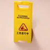 Sinal de Atenção Weiyisheng, Lembrete Antiderrapante, Banheiro em Manutenção, Sinal de Segurança Espinha de Peixe