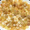 Cuentas de Ábaco de Jade Amarillo Viejo Natural de Xinjiang Cuentas Sueltas Venta al por Mayor Cuentas Espaciadoras de Jade Dragón Amarillo Accesorios para Joyería DIY en Stock