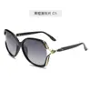 Gafas de sol de moda para mujer, nuevas de fábrica, bolso de pierna de alta gama, taladro, HD, polarizadas, protector solar, gafas de sol al por mayor