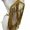 Qiaomi'Er Lingerie Sexy Rainha Recorte Vestido Latino Franja Saia Curta Conjunto Uniforme Tamanho Plus Boate Roupa de Menina Hot
