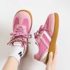 Versão Coreana 2025 Outono e Verão Novo Estilo Tênis Inspirados em Chanel Alto Valor Tendência Versátil Estudante Sapatos Brancos Sapatos de Treino Alemães Sapatos Femininos