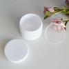 20g30g50g100g frasco branco grande liso PP frasco de creme de fundo plano de camada dupla caixa de creme cosmético dividida em frascos