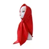 Bufanda de Seda de Color Puro de 90 cm Bufanda Cuadrada Grande de un Solo Color Bufanda para Mujer Bolso Pañuelo para la Cabeza Seda Satinada Moda Bufanda de Seda Brillante Fabricante Venta al por Mayor