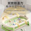 Bañera plegable para niños con soporte reclinable, bañera universal de gran tamaño, productos para bebés recién nacidos, bañera para bebés