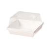 Caja de Embalaje para Pastel en Rebanadas de 3 pulgadas 4 pulgadas Postre Mille-feuille Tiramisú Pastel Sparta Elevada para Llevar