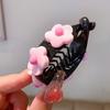 Verano Lindo Dibujo Animado Cola de Caballo Clip Niños Niñas Niñas Hebilla Cola de Caballo Horquilla para el Cabello Fija Accesorios para el Cabello Tocado
