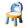 Silla para Niños Pequeños con Respaldo, Silla de Comedor Infantil, Taburete para Ir al Baño, Silla para Comer Bebé, Taburete Doméstico Antideslizante, Dibujos Animados