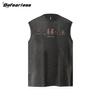 Camiseta sin mangas American Retro Lavada para Perro Kangli Estampada Sin Mangas Verano para Hombre y Mujer Marca de Moda Chaleco Holgado