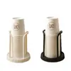 Portavasos Desechable Dispensador de Agua Estante de Almacenamiento de Vasos de Papel Cafetería de Té con Leche Barra Cocina Casera Dispensador de Vasos
