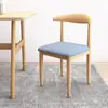 Cadeira de Jantar Minimalista Nórdica com Encosto, Banqueta para Sala de Estudo, Cadeira de Mesa para Estudantes, Uso Doméstico no Quarto, Cadeira Chifre de Ferro Forjado com Acabamento Imitação de Madeira