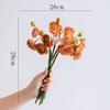 Shumen Lulian flor artificial flor de seda flor falsa buquê de flores secas pacote sala de estar entrada desktop arranjo de flores ornamentos sentimento de alto nível