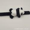 Diadema de Panda Pequeño Lindo Pasador de Panda Lindo Accesorios para el Cabello de Muñeca de Panda Lindo Tocado Peluche Lavar la Cara Pasador de Otoño e Invierno Pasador