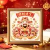 Nuevo Pack de Materiales DIY Pintura de Diamantes Cinco Caminos hacia la Riqueza Pintura de Perlas Hecha a Mano Pintura Decorativa para Pasillo