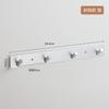 Gancho de Aluminio Espacial Gancho Trasero de Puerta Gancho de Pared para Baño Gancho Trasero de Puerta para Toalla Perchero sin Taladro
