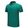 Camisa polo de manga corta con solapa de color seda de 220g primavera y verano disponible casual de algodón verano abertura holgada