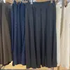 Falda Midi Plisada de Gasa con Lunares y Cintura Elástica para Mujer E488811/487996