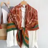 Bufanda Grande de Algodón y Lino Imitación Estilo Étnico para Primavera y Otoño, Bufanda para el Cuello, Chal, Bufanda de Viaje para Protección Solar, Bufanda de Seda para Aire Acondicionado