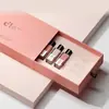 Caixa Presente Clamshell para Cosméticos Caixa Presente Personalizada Pequena Lote Flip-Top Embalagem Souvenir para Skincare Caixa de Presente