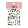 Acessórios para Unhas Jeans Gatinho Adesivos para Unhas Papel Selecionado Cuidadosamente Tecido de Jeans Sexy Costurado Popular Adesivos de Câmera Ccd