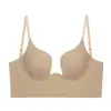 Conjunto de Lencería Sexy Europeo y Americano para Mujeres con Senos Pequeños, Set de Sujetador Push-Up sin Costuras de Espalda Descubierta, Conjunto Especial de Sujetador con Espalda Hermosa para Reducir el Doble Pecho y Prevenir la Flacidez