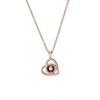 Collar de proyección te amo en 100 idiomas transfronterizo de Europa y Estados Unidos, sentido avanzado, cadena de clavícula simple, personalización con foto