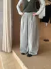IMISS Outono Estilo Coreano Simples Veludo Versátil Emagrecedor Cintura Elástica Reta Calças Casuais S61226