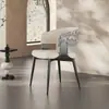 Silla de Comedor, Taburete Moderno Italiano de Lujo Ligero, Silla con Respaldo Estilo Nórdico para Uso Doméstico, Silla Simple con Respaldo para Restaurante, Silla de Reunión para Hotel