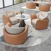 Lobby de Hotel de Luxo Leve, Clube VIP, Área de Descanso para Escritório, Área de Recepção e Negociação, Sofá do Departamento de Vendas