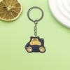 Llavero creativo de la serie Pipi Animal de AliExpress, de PVC, de goma suave, decorativo, para coche, de moda, para bricolaje.