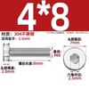 Tornillo de Cabeza Hexagonal de Acero Inoxidable 304 de Cabeza Baja DIN7984 Perno Alargado M3M4M5M6M8M10M12