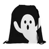 Mochila com Cordão de Poliéster para Halloween Transfronteiriça Decoração de Presente de Halloween Acessório Bolsa com Cordão Bolsinha com Cordão