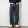 Pantalones Largos Rectos Sueltos de Marca de Moda para Hombre de Primavera y Verano Pierna Ancha Tallas Grandes para Personas con Sobrepeso Casual Versátil