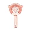 Rosa Flor Dourada Aço Inoxidável Ice Strainer Bartender Ice Strainer Bar Cocktail Ice Breaker