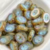 KiwiCzech Beads Perlas Ovaladas Vintage 14