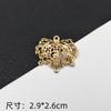 Famoso en Internet Colgante de Llavero Estrella Estilo Antiguo Joyería para Pulsera Aleación Galvanizada Juguete Cultural Collar Pulsera