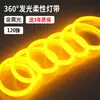 Luz de neón LED con luz redonda de 360 grados, iluminación de ingeniería impermeable para exteriores, letreros publicitarios, barra de luz suave flexible